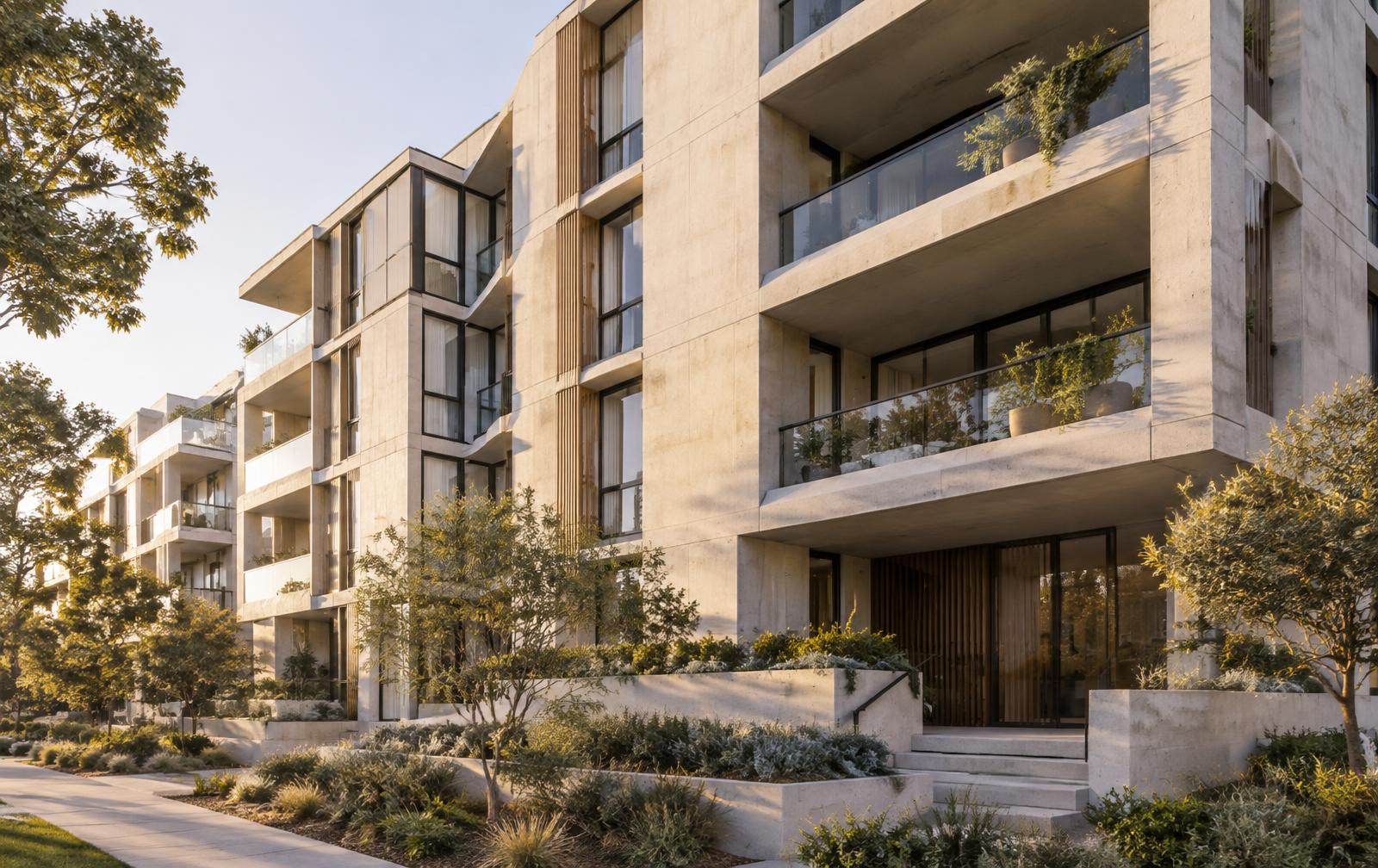 Contemporary Australian multi-residential architecture
